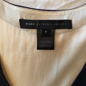 Marc by Marc Jacobs Flame Dress black and cream, silk, Small